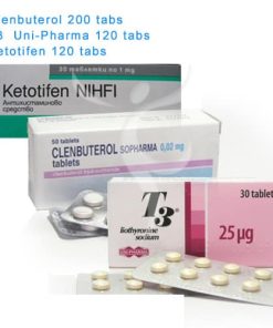 Genuine Clenbuterol Ketotifen T3 Cytomel