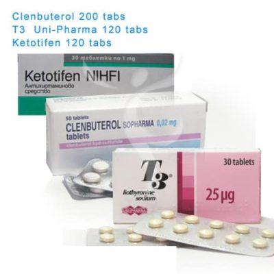 Genuine Clenbuterol Ketotifen T3 Cytomel