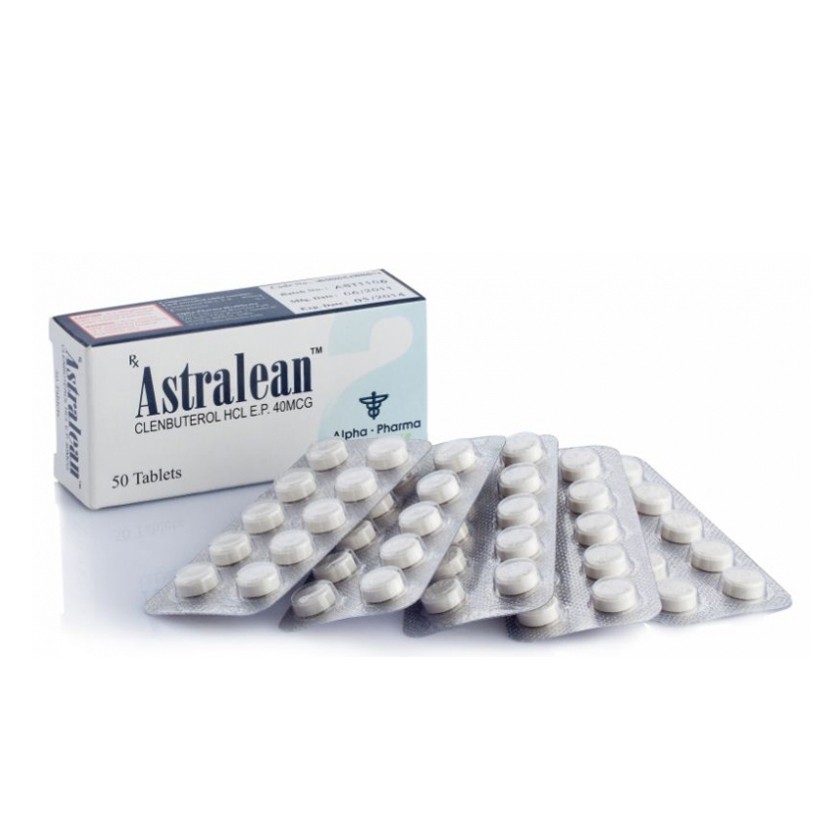 Astralean Clenbuterol Alpha Pharma 40 mg 50 tab Sale UK
