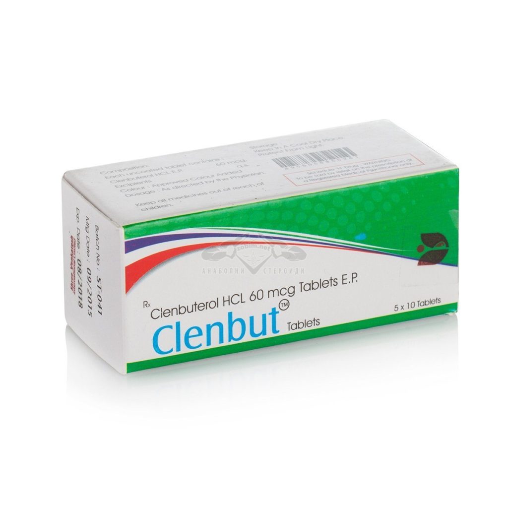 Clenbut 60 mcg 50 Tabs Clenbuterol Shree Venkatesh Sale UK