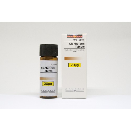Genesis Clenbuterol Hydrochloride 20mcg 100 tab Sale UK